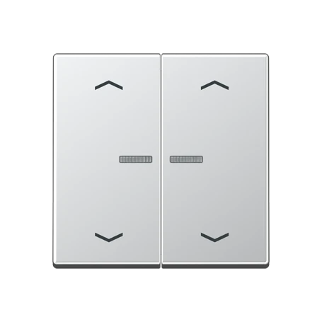 Tecla doble, F10, aluminio