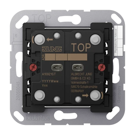 KNX push-button universal 2-gang, F10, Secure