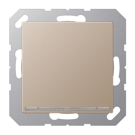 LED floor pilot light, without brightness sensor, champagne