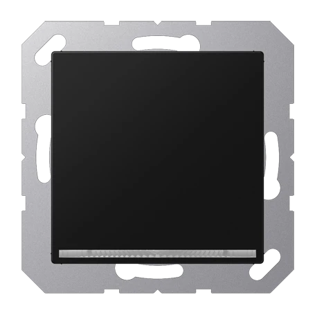 LED floor pilot light, without brightness sensor, matt graphite black