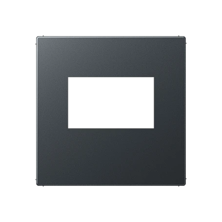 Abdeckung für USB-Ladegerät, anthrazit matt