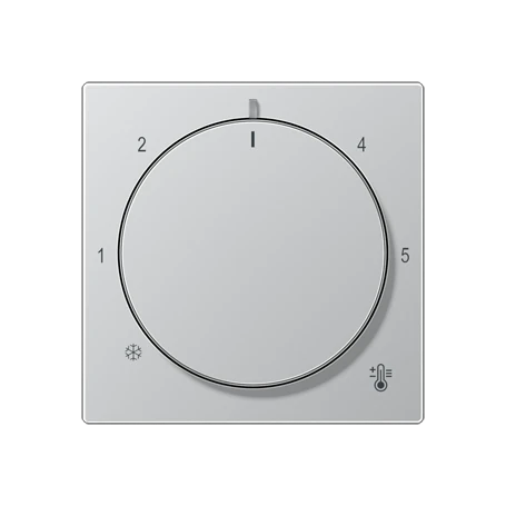 Centre plate for thermostat, aluminium