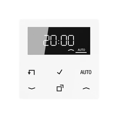 LB Management timer display, white