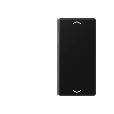 Module de touche 2 voies, F40, Noir mat