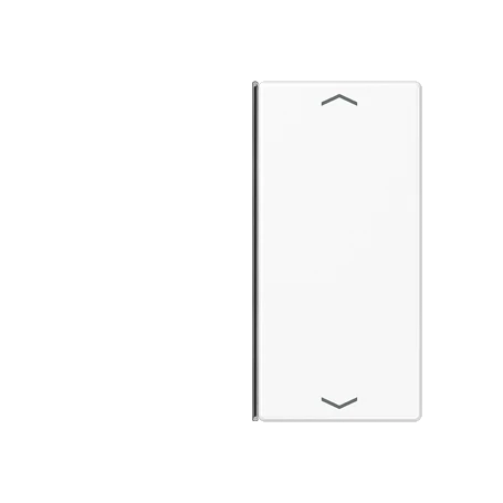 Cover 2-gang, F40, white