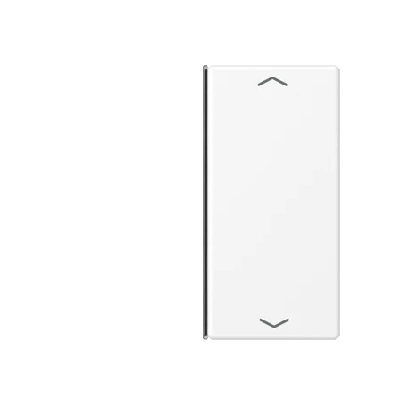 Module de touche 2 voies, F40, Blanc mat
