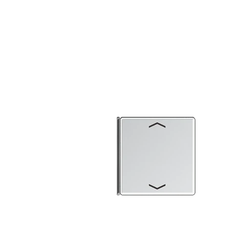 Module de touche 1+4 4 voies, F40, Aluminium