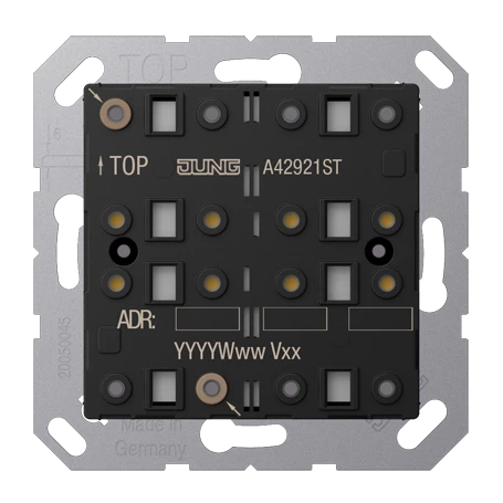 KNX universal push-button module 2-gang, F40, Secure