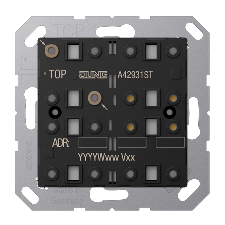 KNX universal push-button module 3-gang, F40, Secure