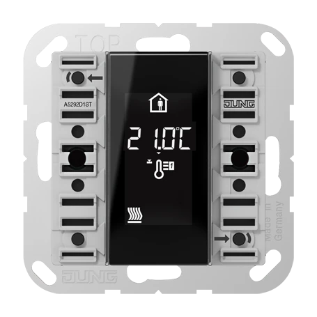 KNX room controller display module 2-gang, F50, Secure