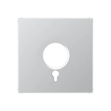 Centre plate, for panic button, aluminium