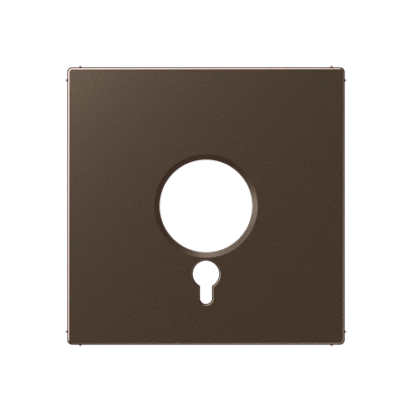 Centre plate, for panic button, mocha