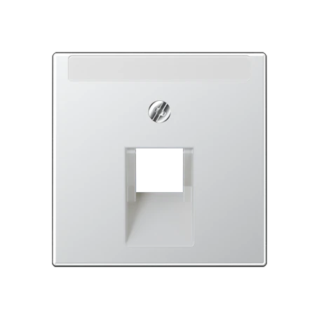 Centre plate for IAE/UAE sockets, 1 x 8-pole, aluminium