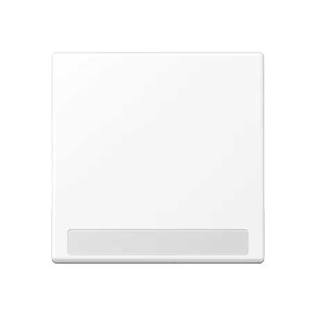 Tecla simple 1 fase, blanco alpino mate