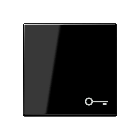 Rocker, symbol "door", Thermoplastic, black