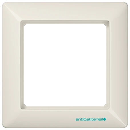 Rahmen 1fach, weiß (ivory)