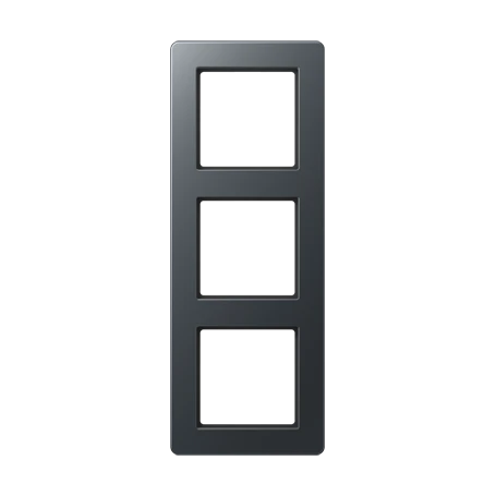 Rahmen 3fach, anthrazit matt