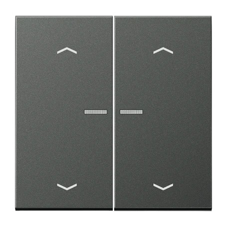 Wippe 1fach, F10, anthrazit