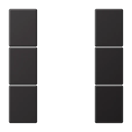 Tastensatz 3fach, F50, dark