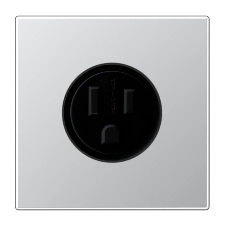Socket, US NEMA system, screw terminals, aluminium