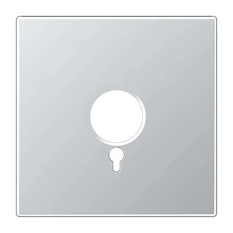 Centre plate, for panic button, aluminium