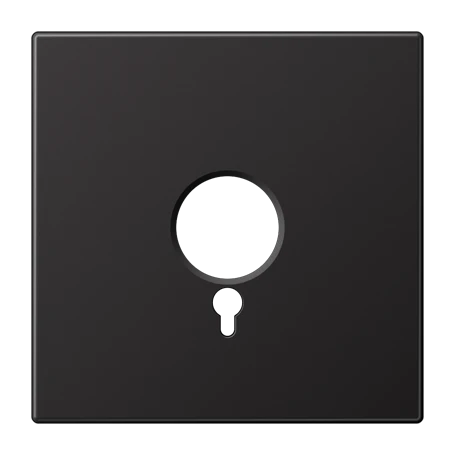 Centre plate, for panic button, dark