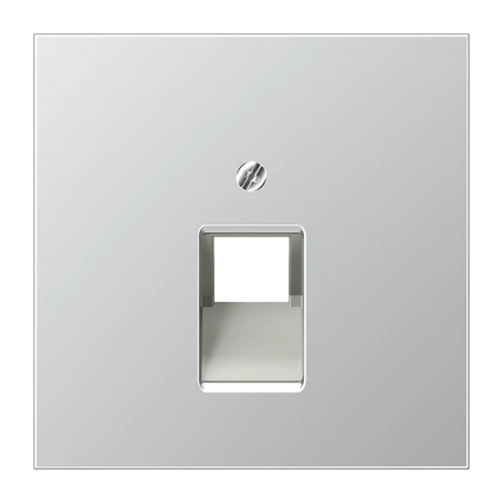 Centre plate for IAE/UAE sockets, 1 x 8-pole, aluminium