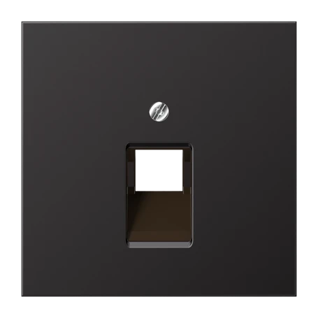 Centre plate for IAE/UAE sockets, 1 x 8-pole, dark