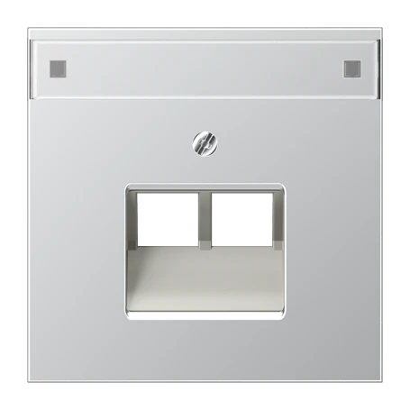 Afdekking voor IAE/UAE-aansluitdozen, 2 x 8-pole, Aluminium