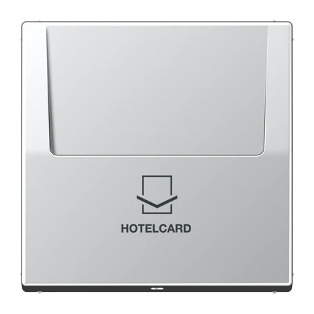 Key card holder, aluminium