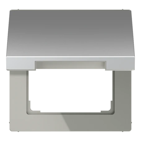 Klapdeksel (met terugstelveer), Aluminium