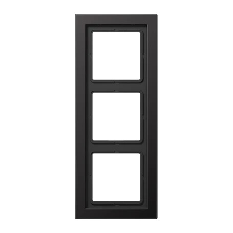 Frame 3-gang, dark