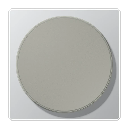 Centre plate for wireless charging, LS range, aluminium