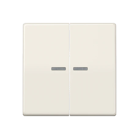 Tecla doble, F10, blanco marfil