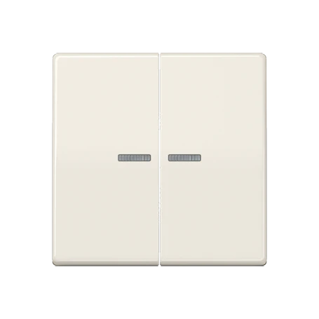 Schakelwip, met lens, Thermoplast, wit