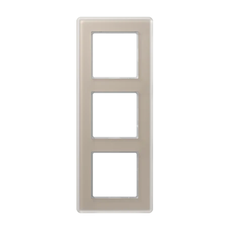 Glasrahmen 3fach, champagner