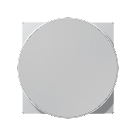 Centre plate for wireless charging, thermoplastic lacquered, A range, aluminium