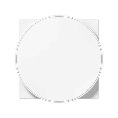 Centre plate for wireless charging, thermoplastic, AS/A range, white