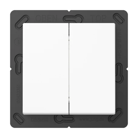 Bluetooth® Low Energy Funk-Wandsender, 4-kanalig, alpinweiß