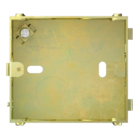 Rectangular wall box, 1-gang, depth: 40 mm