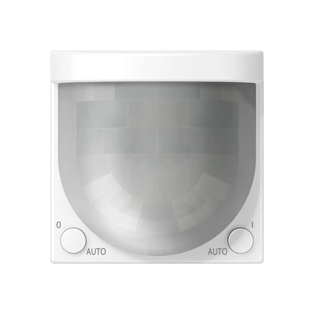 JUNG HOME Bewegungsmelder, 2,20 m, schneeweiß matt