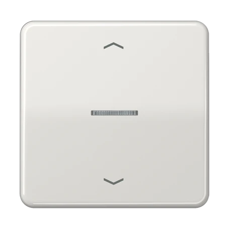 Pulsante JUNG HOME, con simboli freccia, illuminabile, grigio chiaro