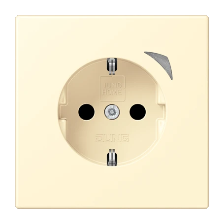 JUNG HOME SCHUKO® socket Energy, Safety Plus, blanc (32001)