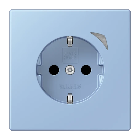 JUNG HOME SCHUKO® socket Energy, Safety Plus, outremer moyen