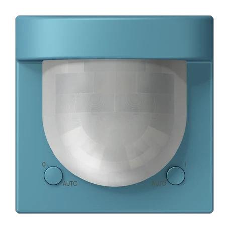 JUNG HOME motion detector, 2.20 m, céruléen vif