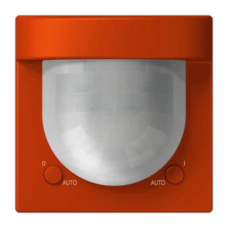 JUNG HOME motion detector, 2.20 m, rouge vermillon 59