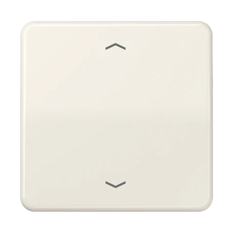 Wippe 1fach, F10, weiß (ivory)