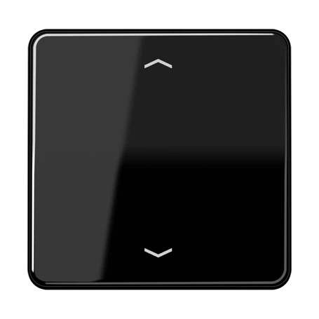 Wippe 1fach, F10, schwarz