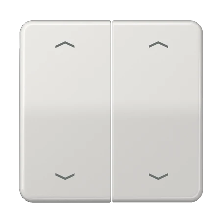 Enjoliveur double, F10, Gris clair