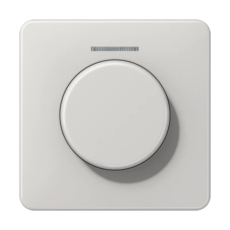 Centre plate with lens, for rotary sensor, with lens, light grey